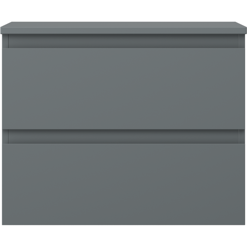 Mexen Orio шкаф за баня под мивка 60 см с плот, 2 чекмеджета, мат графит