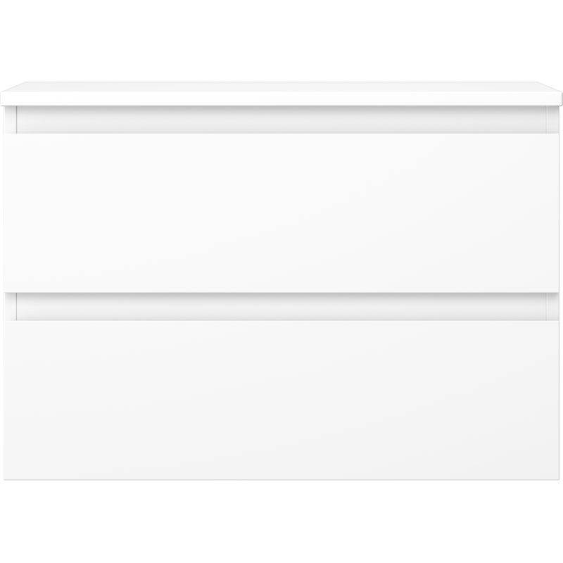 Mexen Orio шкаф за баня под мивка 70 см с плот, 2 чекмеджета, матово бяло - 91A10-07047-2-BFFC01