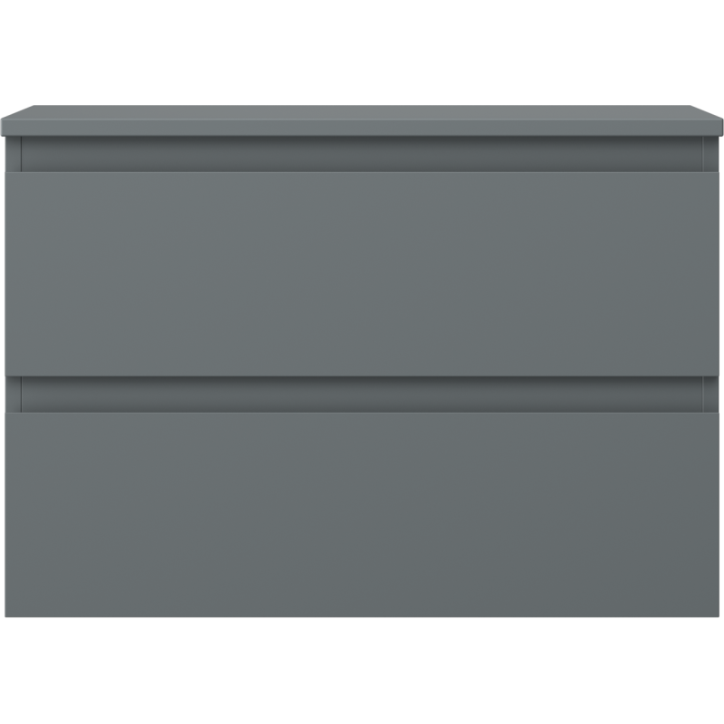 Mexen Orio шкаф за баня под мивката 70 см с плот, 2 чекмеджета, графит мат - 91A10-07047-2-BFFC66