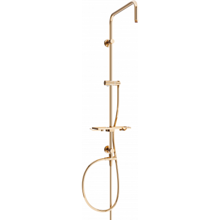 Mexen T душ колона, розово злато - 7939399-60