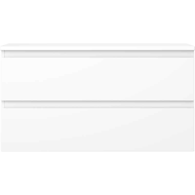 Mexen Orio шкаф за баня под мивка 90 см с плот, 2 чекмеджета, бял мат - 91A10-09047-2-BFFC01