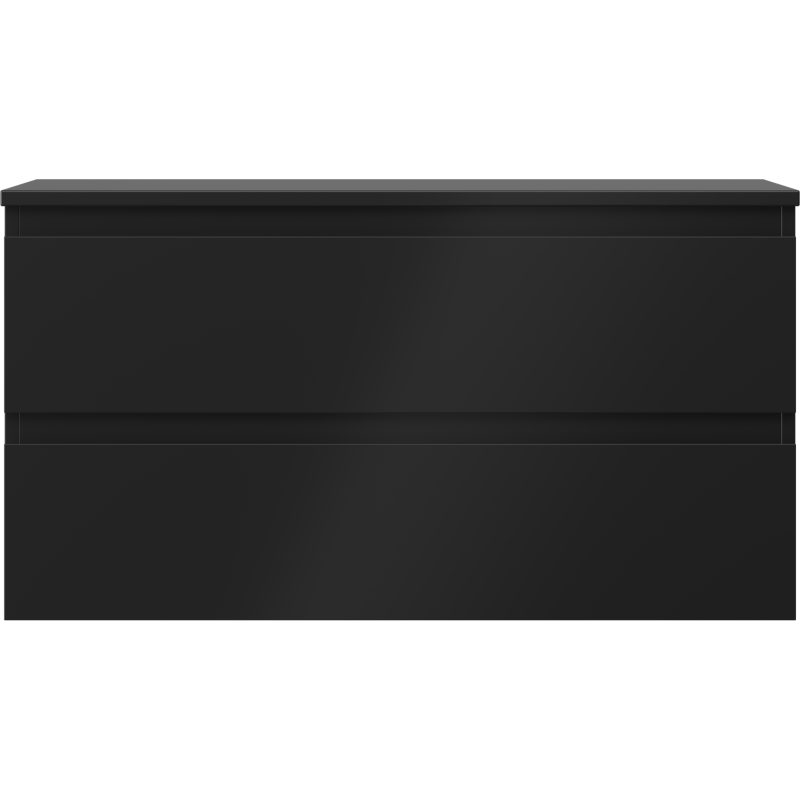 Mexen Orio баня шкаф под умивалник 90 см с плот, 2 чекмеджета, черен мат - 91A10-09047-2-BFFC71