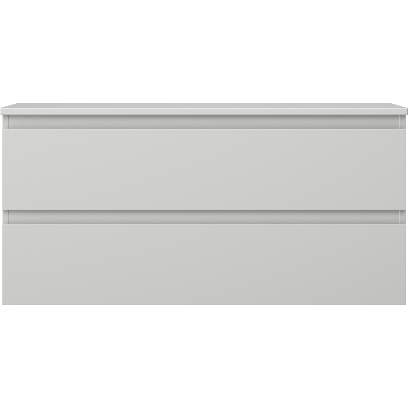 Mexen Orio шкаф за баня за мивка 100 см с плот, 2 чекмеджета, сив мат - 91A10-10047-2-BFFC62