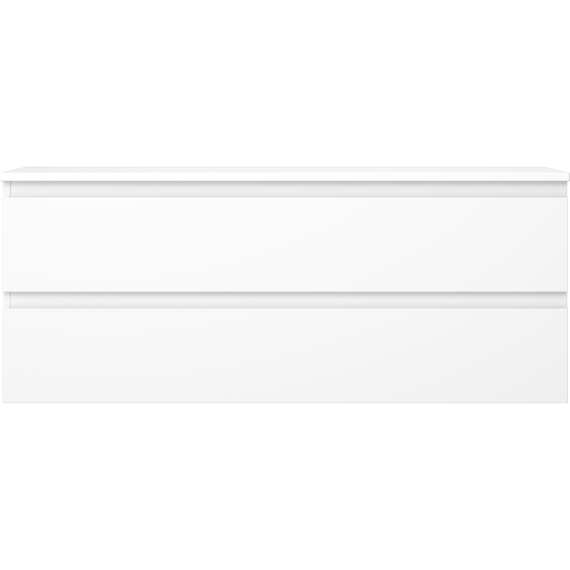 Mexen Orio баня шкаф под мивка 120 см с плот, 2 чекмеджета, бял мат - 91A10-12047-2-BFFC01