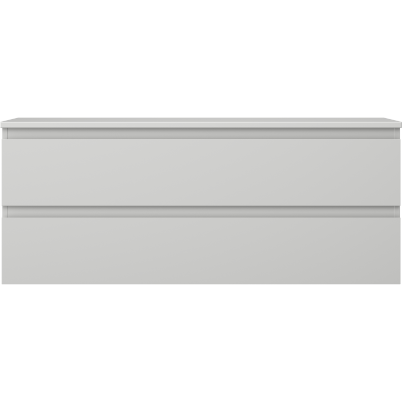 Mexen Orio баня шкаф под умивалник 120 см с плот, 2 чекмеджета, сив мат - 91A10-12047-2-BFFC62