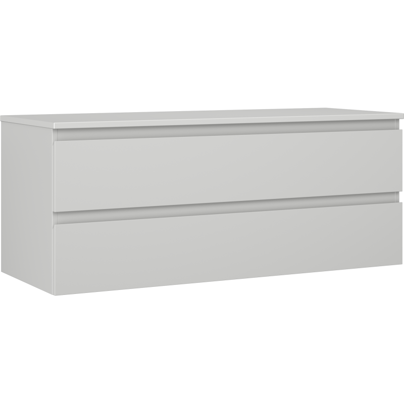 Mexen Orio баня шкаф под умивалник 120 см с плот, 2 чекмеджета, сив мат - 91A10-12047-2-BFFC62