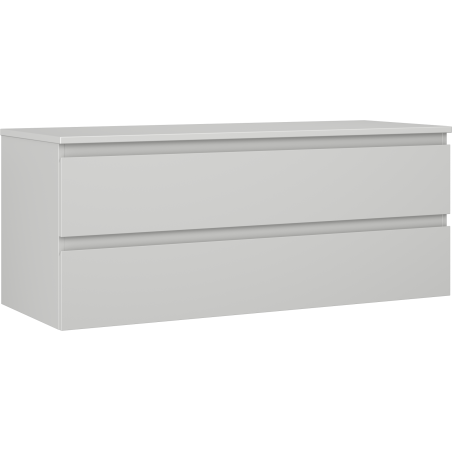 Mexen Orio баня шкаф под умивалник 120 см с плот, 2 чекмеджета, сив мат - 91A10-12047-2-BFFC62