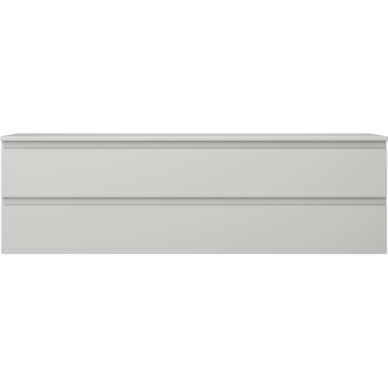 Mexen Orio баня шкаф подмивка 160 см с плот, 2 чекмеджета, сиво мат