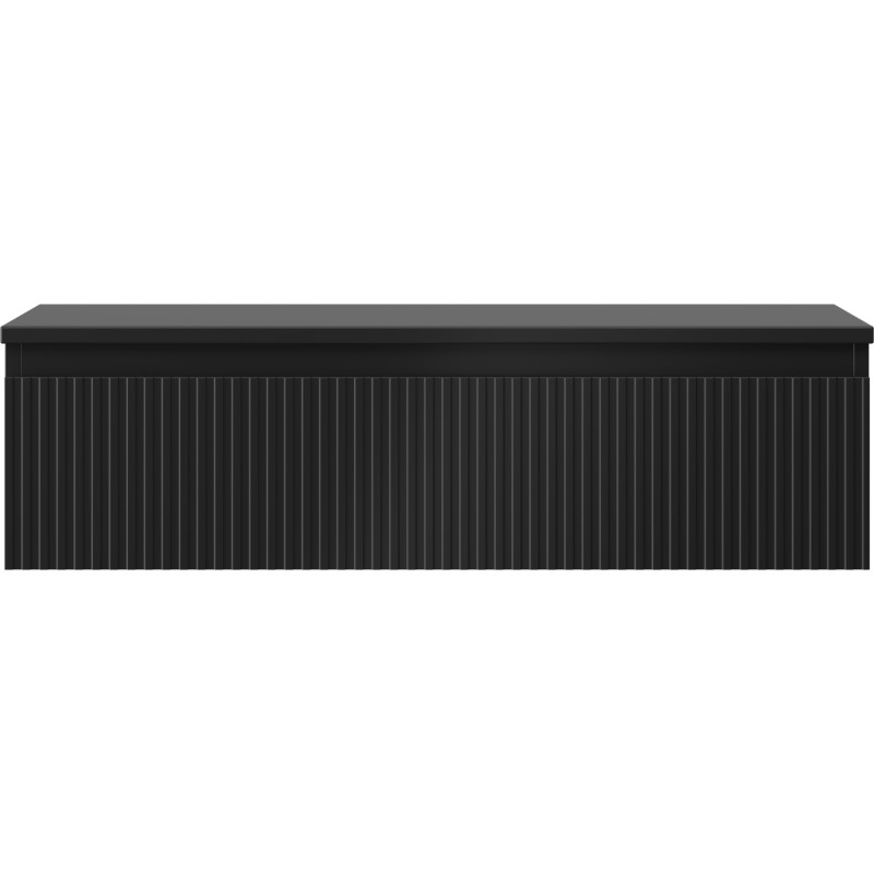 Mexen Rivel шкаф за баня под умивалник 90 см с плот, 1 чекмедже, рифелована,