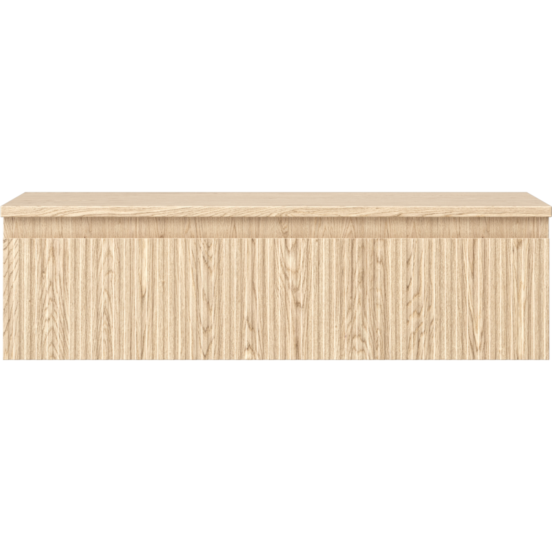 Mexen Rivel баня шкаф под умивалник 90 см с плот, 1 чекмедже, релефно, дъб - 91A20-09023-1-BFC81