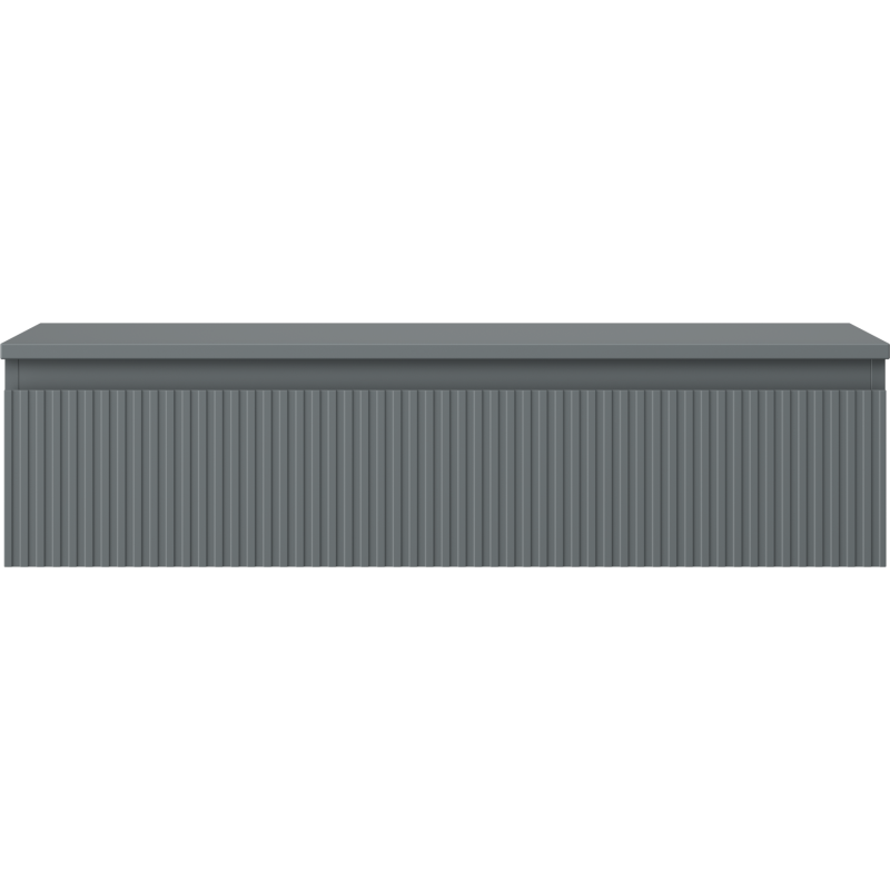 Mexen Rivel баня шкаф под мивка 100 см с плот, 1 чекмедже, рифелован , графит