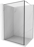 Mexen Kioto душ преграда Walk-in 120 x 200 см, черна рамка 8 мм, хром - 800-120-101-01-70