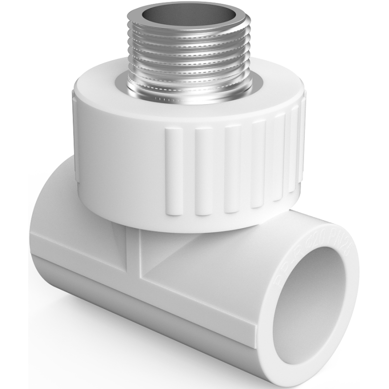 Mexen PPR тройник за заваряване към PPR тръби 32 x 1 GZ x 20 - W97333-3210M20-00