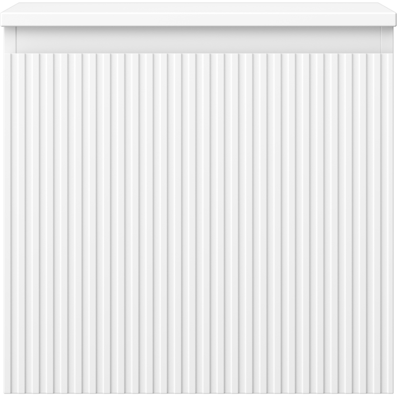 Mexen Rivel шкаф за баня с плот 50 см, 1 чекмедже, релефен, бял мат - 91A20-05047-1-BFC01