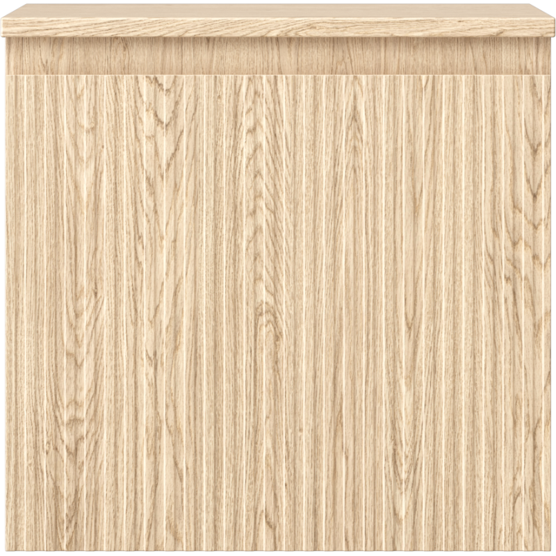 Mexen Rivel шкаф за баня за мивка 50 см с плот, 1 чекмедже, набраздена, дъб - 91A20-05047-1-BFC81