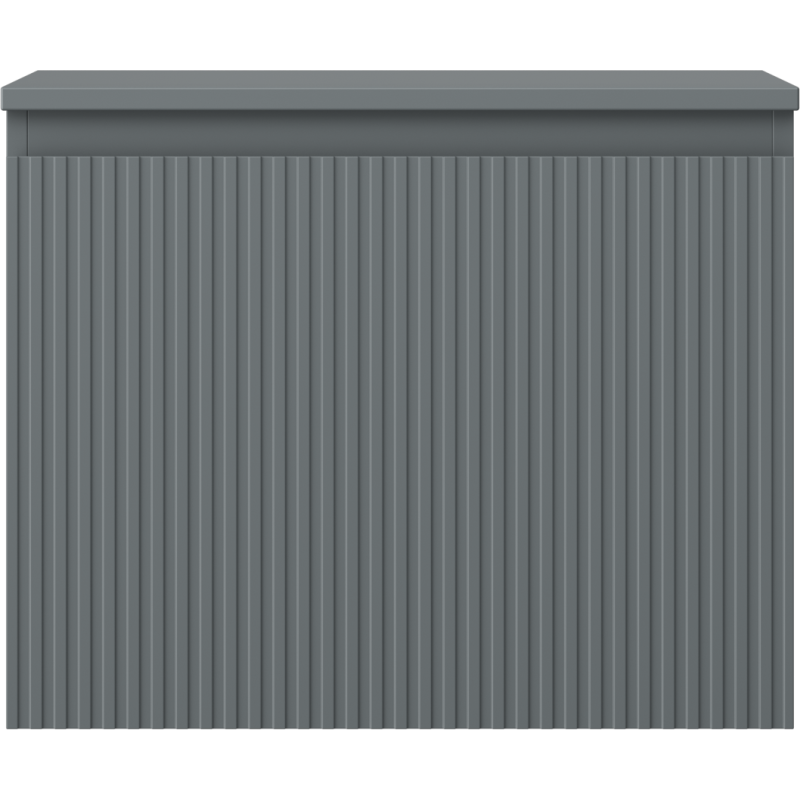 Mexen Rivel шкаф за баня за мивка 60 см с плот, 1 чекмедже, релефен, графит мат - 91A20-06047-1-BFC66