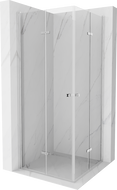 Mexen Lima Duo душ кабина сгъваем 70 x 70 см, прозрачна, хром - 856-070-070-02-00