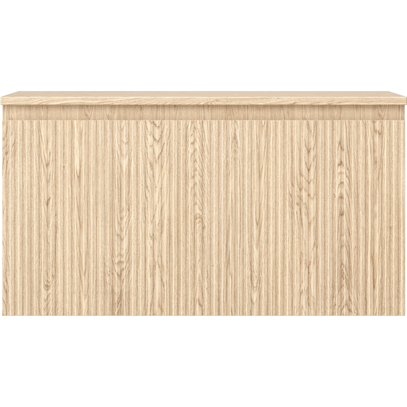 Mexen Rivel баня шкаф с умивалник 90 см с плот, 1 чекмедже, рифлована, дъб - 91A20-09047-1-BFC81