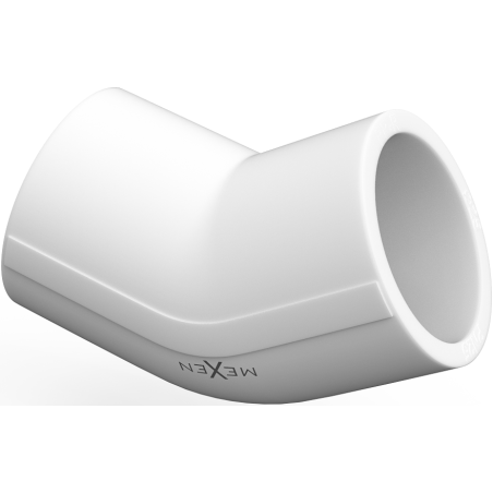 Mexen PPR коляно 45° заварено за тръби PPR 20 x 20, PN20 - W97337-2020-00