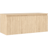 Mexen Rivel шкаф за баня 120 см с плот, 1 чекмедже, релефен, дъб - 91A20-12047-1-BFC81