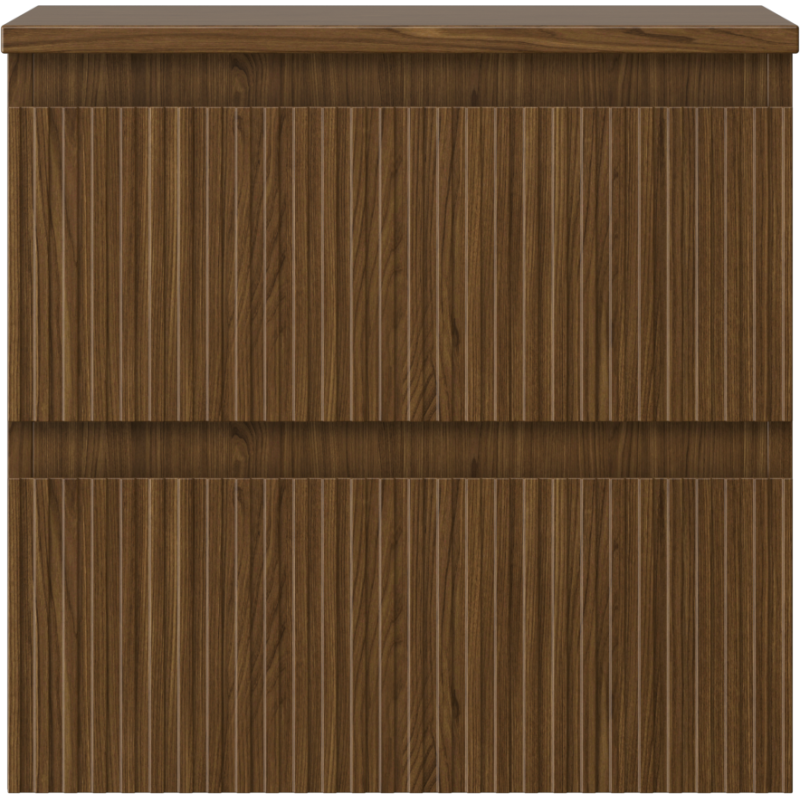 Mexen Rivel шкаф за баня за мивка с плот, 50 см, 2 чекмеджета, орех - 91A20-05047-2-BFFC86