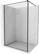 Mexen Kioto душ преграда Walk-in 110 x 200 см, черен модел 8 мм, черна - 800-110-101-70-70