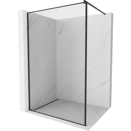 Mexen Kioto душ панел Walk-in 120 x 200 см, черна рамка 8 мм, черна - 800-120-101-70-70