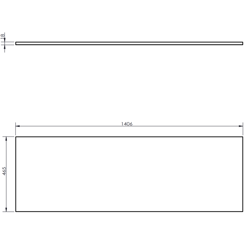 Mexen Rivel шкаф за баня с умивалник 140 см с плот, 2 чекмеджета, оребрен,