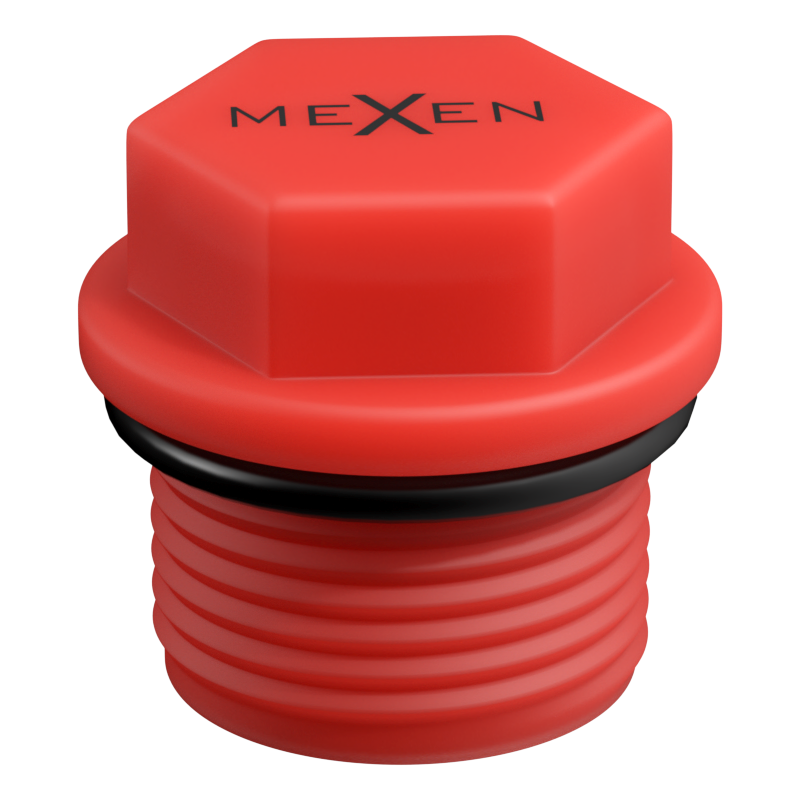 Mexen PPR къса тапа за проби 3/4 GZ червена - W97343-34-01