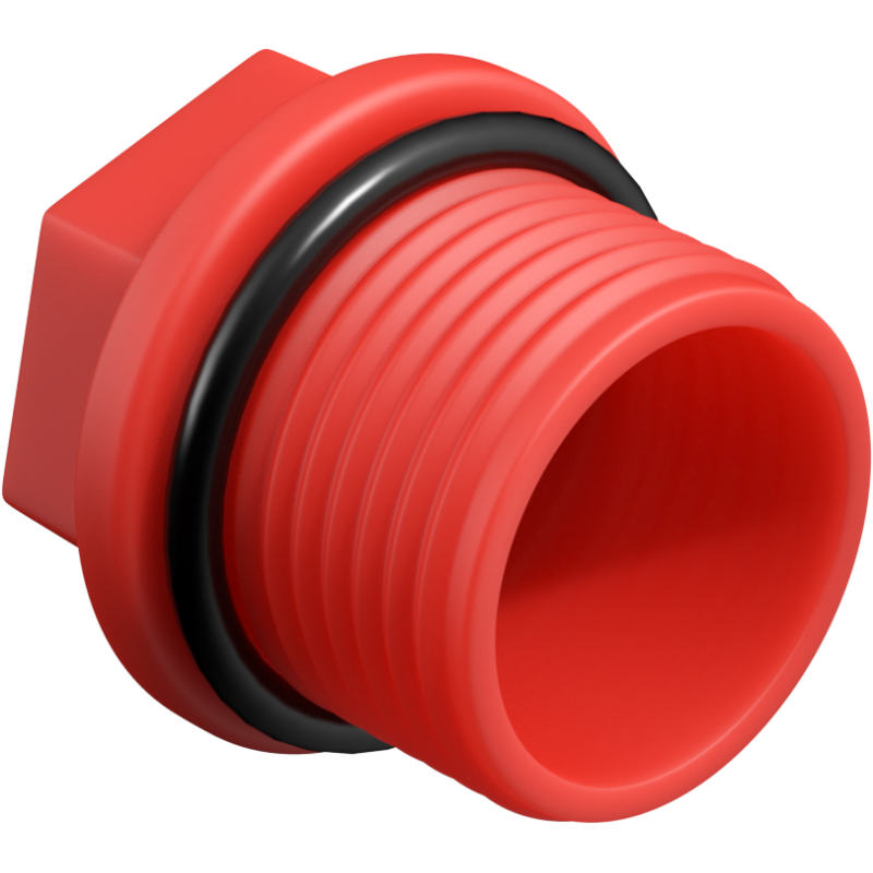 Mexen PPR кратка тапа за проби 1 GZ червена - W97343-10-01