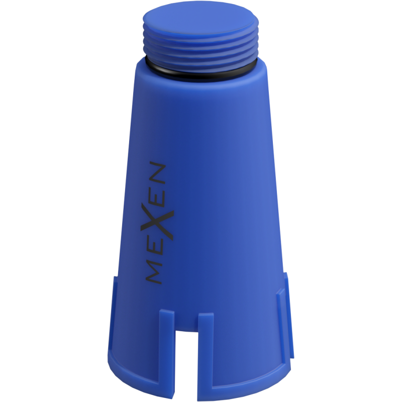 Mexen PPR дълга тапа за тестове 1/2 GZ син - W97344-12-00