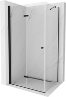 Mexen Lima сгъваем душ кабина 70 x 90 см, прозрачен, черен - 856-070-090-70-00