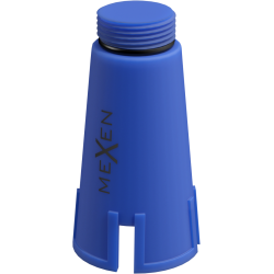 Mexen PPR дълъг щуцер за проба 3/4 GZ син - W97344-34-00