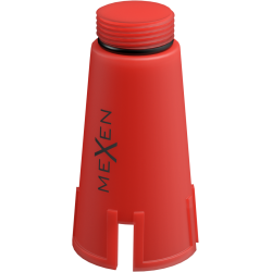 Mexen PPR дълга тапа за изпитвания 3/4 GZ червена - W97344-34-01