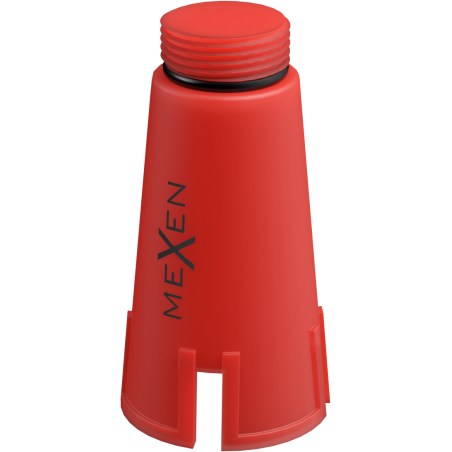 Mexen PPR дълга тапа за изпитвания 3/4 GZ червена - W97344-34-01