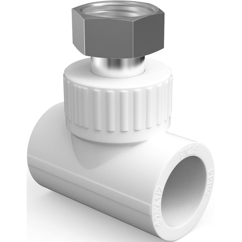 Mexen PPR тройник с полушпилка заварен за тръби PPR 25 x 3/4 GW x 25 - W97347-2534F25-00