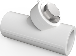 Mexen PPR филтър наклонен заварен за тръби PPR 20 x 20, PN20 - W97348-20-00