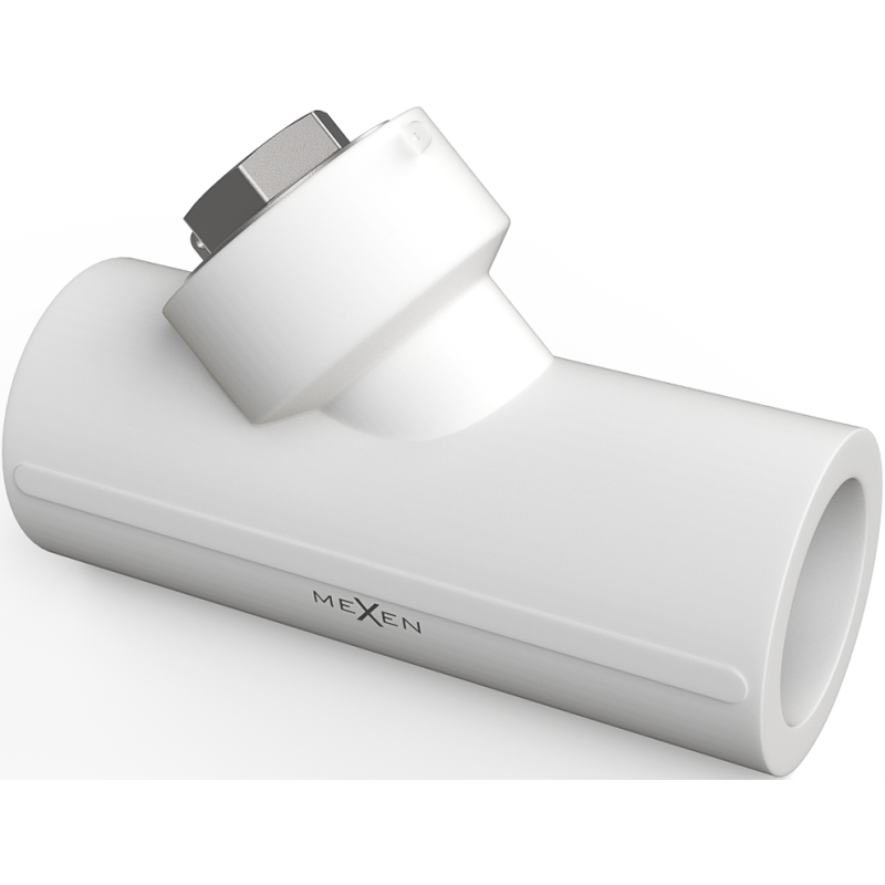 Mexen PPR филтър наклонен заварен за тръби PPR 20 x 20, PN20 - W97348-20-00