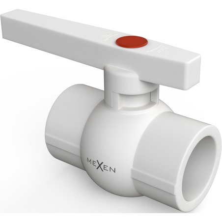 Mexen PPR сферичен клапан PP заварен за тръби PPR 40 x 40 - W97349-40-00