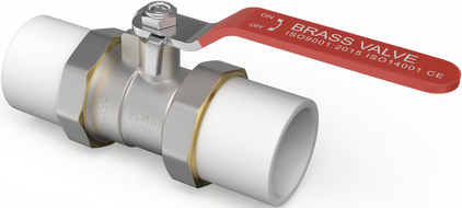 Mexen PPR сферичен клапан с холендри PP заварен за тръби PPR 63 x 63 - W97350-63-00