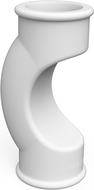 Mexen PPR кратка заварена връзка за PPR тръби 25 x 25, PN20 - W97351-25-00
