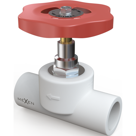 Mexen PPR заварен клапан с гъба за PPR тръби 40 x 40 - W97352-40-00