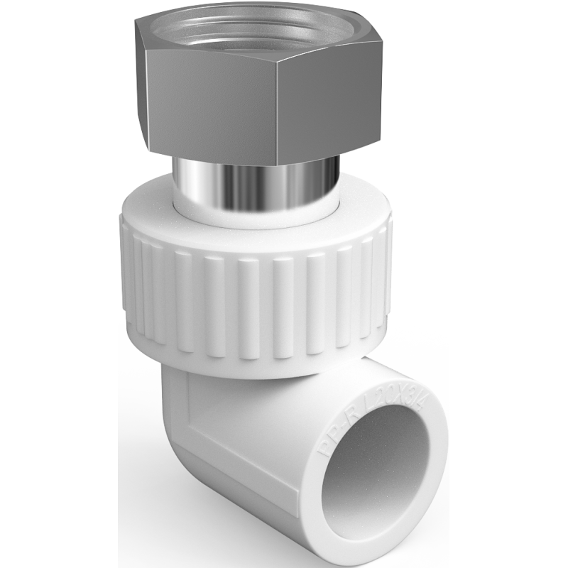Mexen PPR коляно с полушрубунг заварено за тръби PPR 25 x 1 GW - W97353-2510F-00