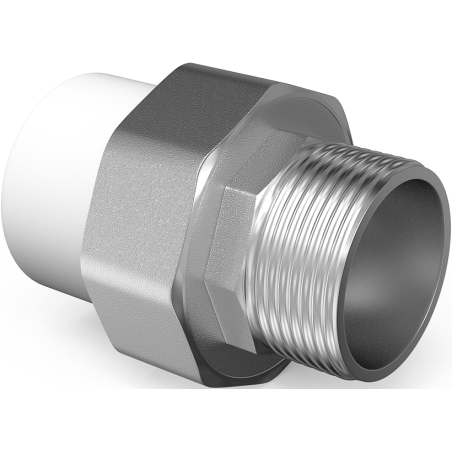 Mexen PPR Винтов фитинг заварен за PPR тръби 20 x 3/4 М - W97356-2034M-00