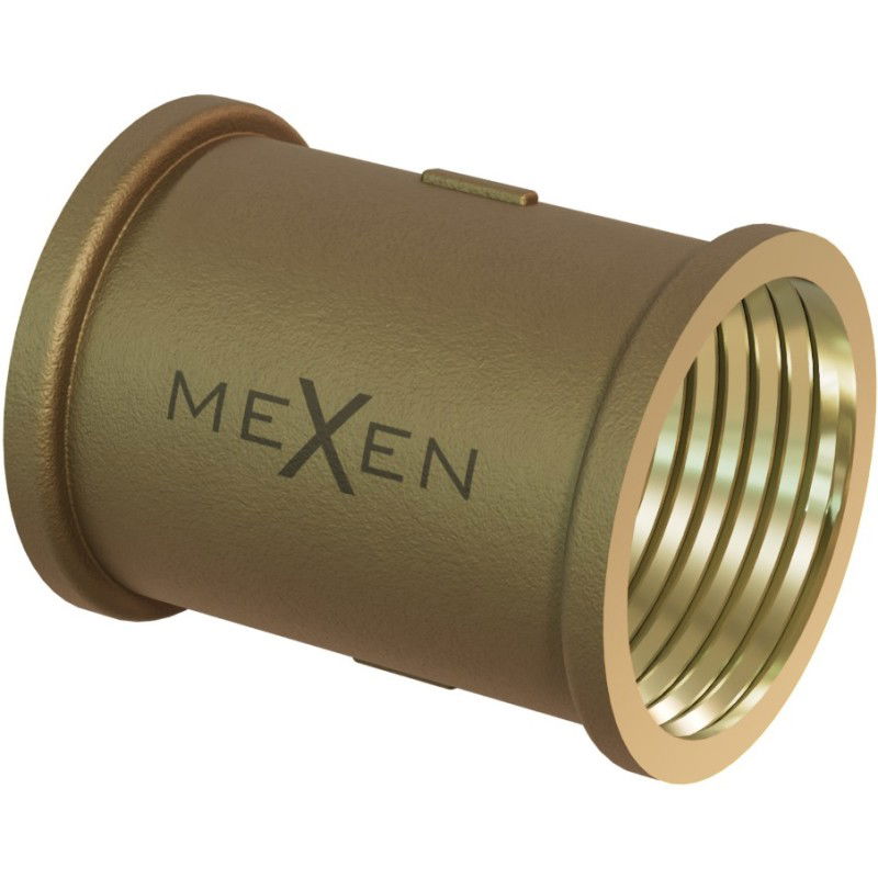 Mexen BRASS месингова муфа 1 GW x 1 GW - W97401-1010