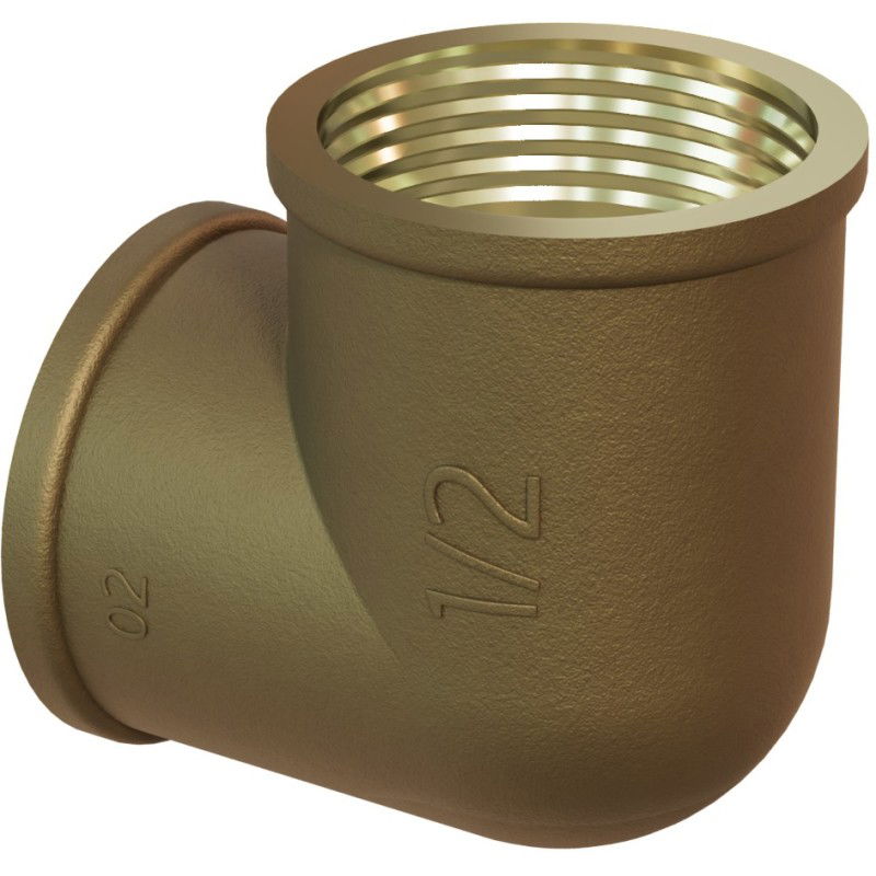 Mexen BRASS месингово коляно 1/2 GW x 1/2 GW - W97402-1212