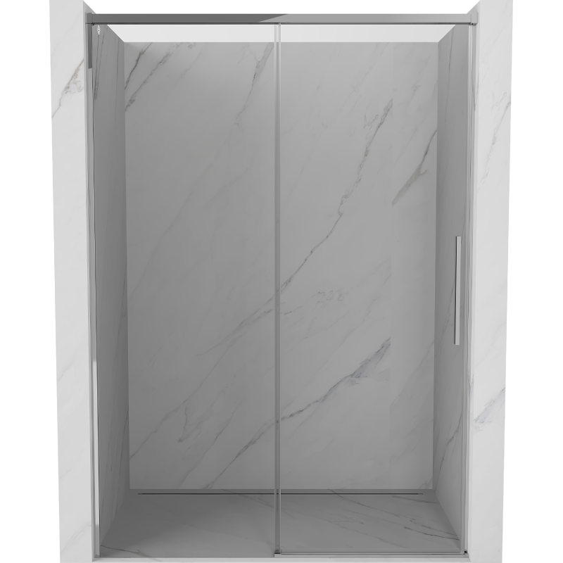 Mexen Rox плъзгащи се душ врати 145 см, прозрачни, хром - 8C2-145-000-01-00