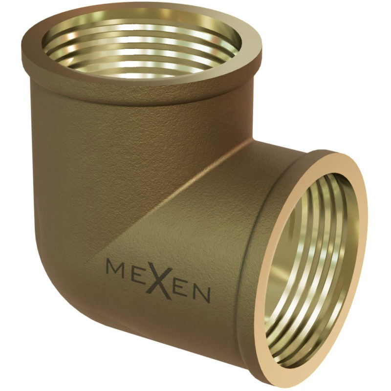 Mexen BRASS месингов лакът 5/4 GW x 5/4 GW - W97402-5454