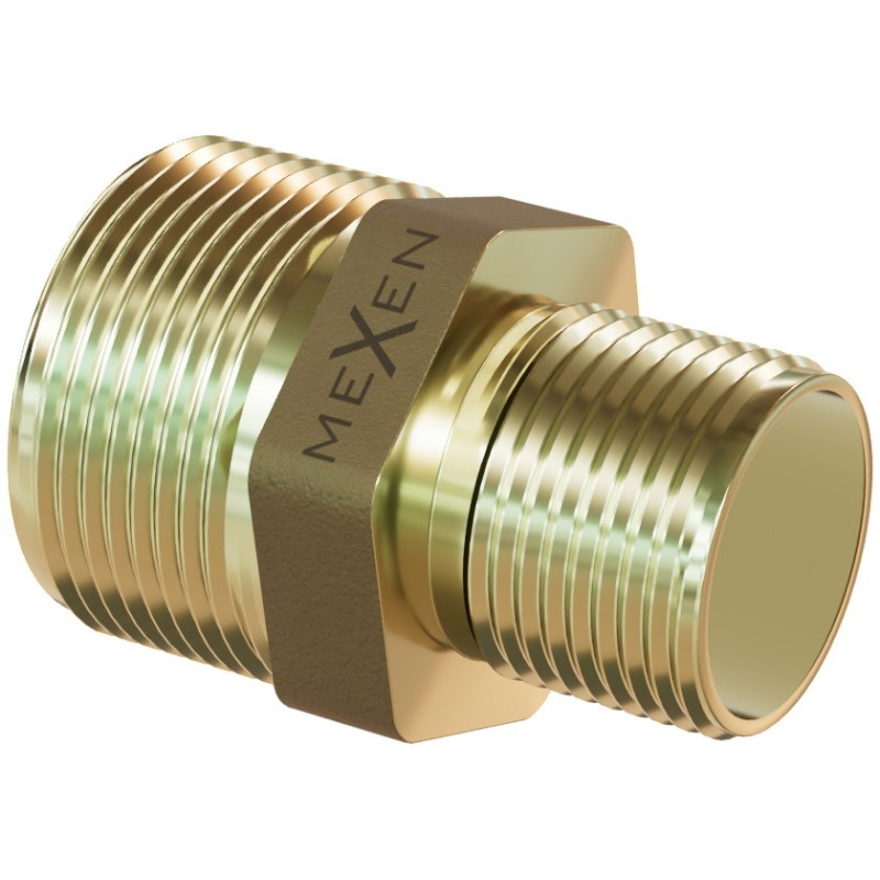 Mexen BRASS редукционен месингов нипел 6/4 GZ x 1 GZ - W97405-6410