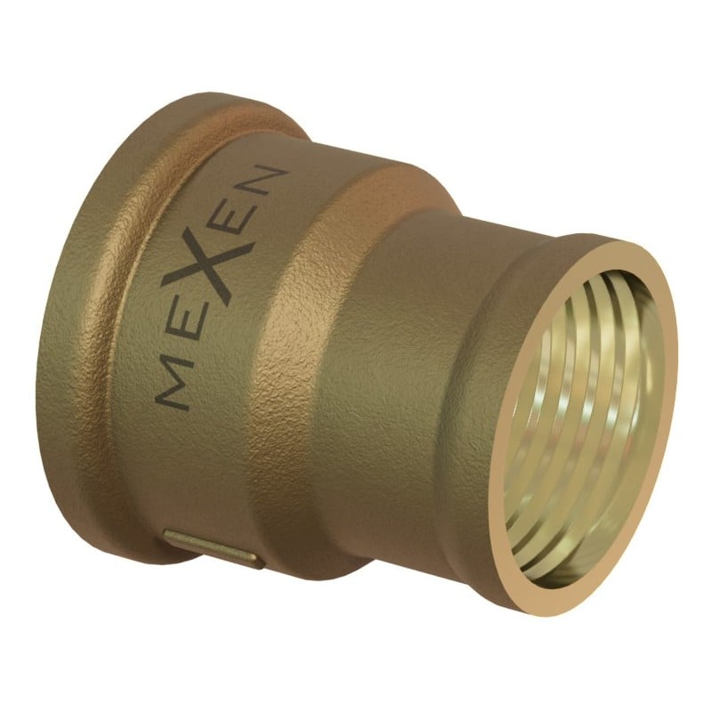 Mexen BRASS месингова редукционна муфа 1 WW x 1/2 WW - W97406-1012